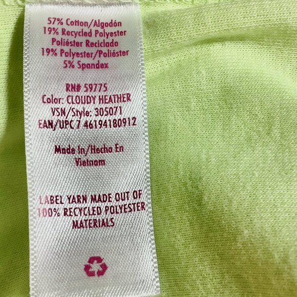 Girls Justice Tee Winter Scene Green Gray Large 12/14 NWT - Picture 11 of 12